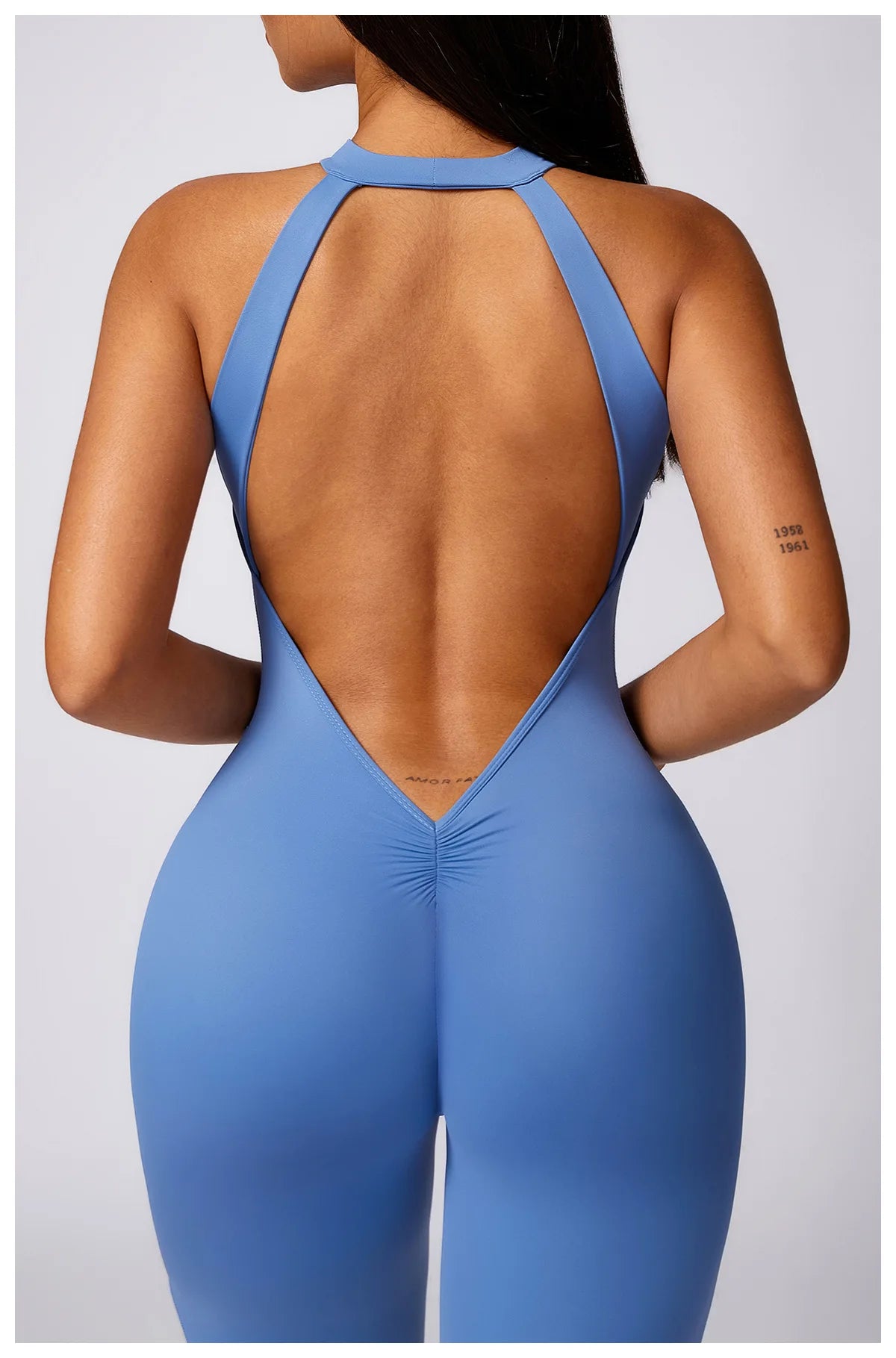 Delaila3 Backless Bodysuit