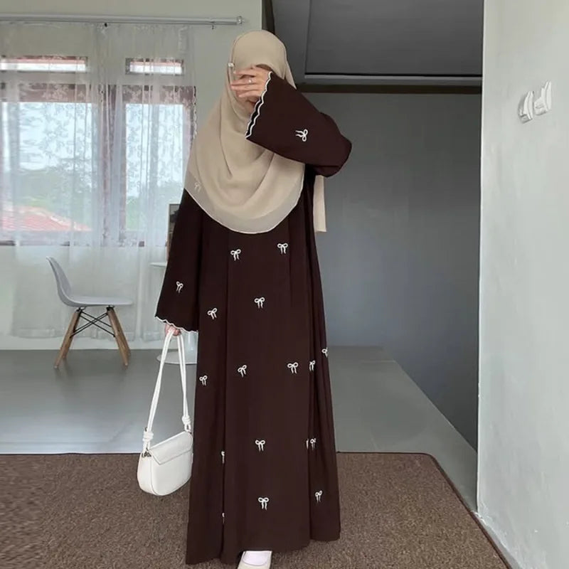 Somaya Embroidery Abaya