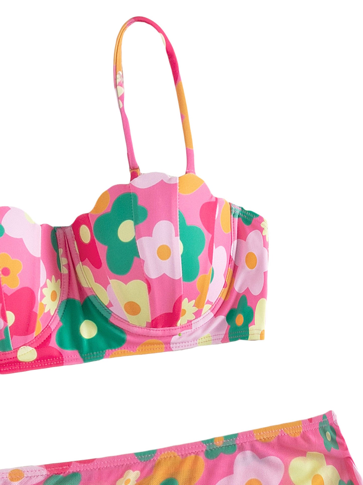 Rosy 3pcs Swimsuit Set