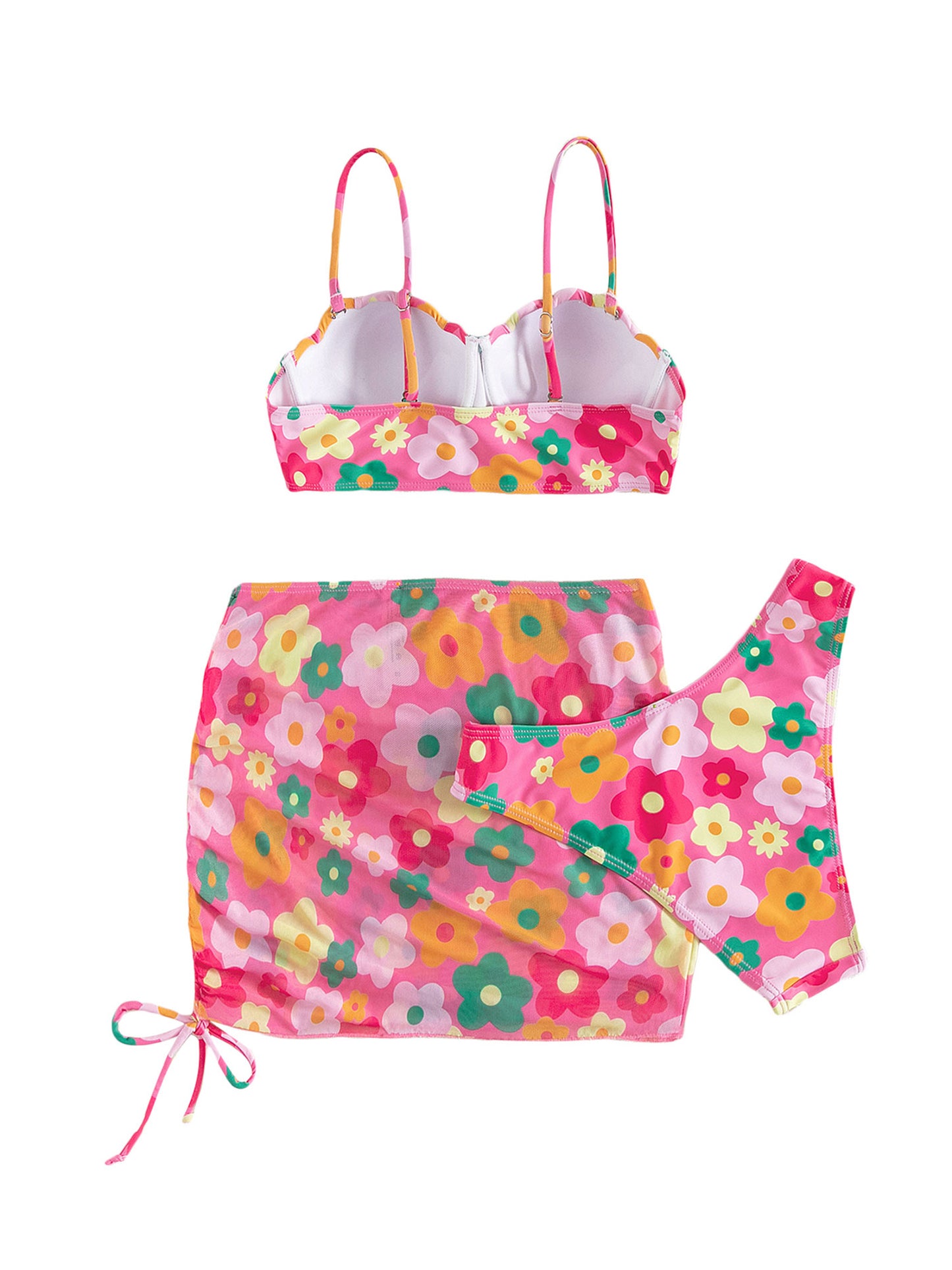Rosy 3pcs Swimsuit Set