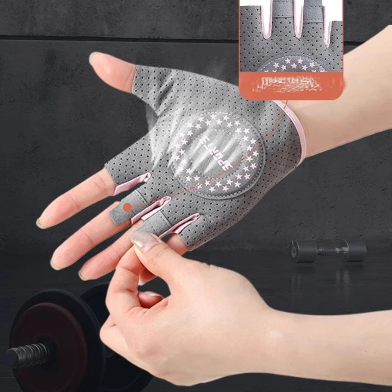 fitness half finger gloves