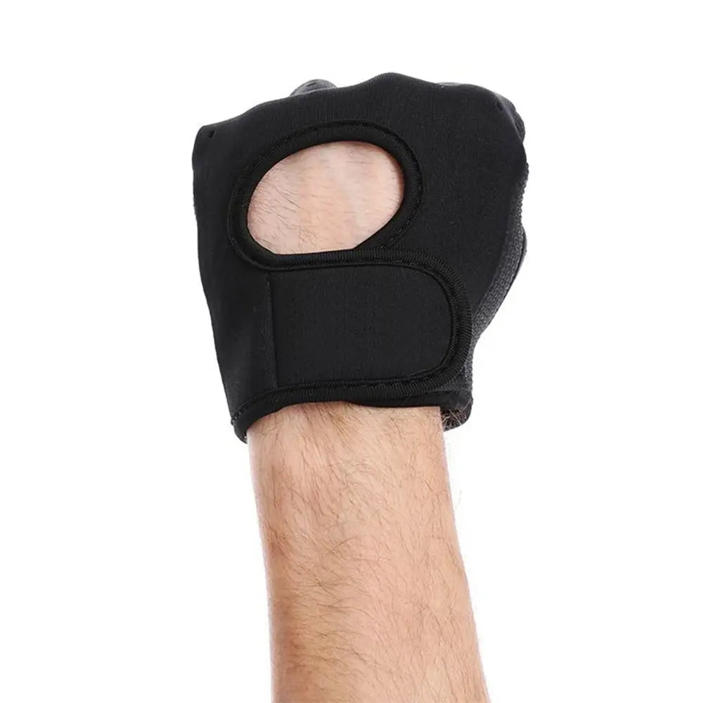 Finger Silicone Palm Weightlifting Gloves