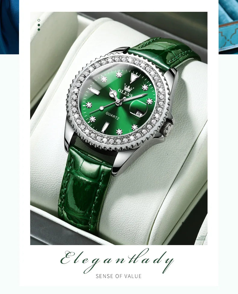 OLEVS2 Original Quartz Watch for Women