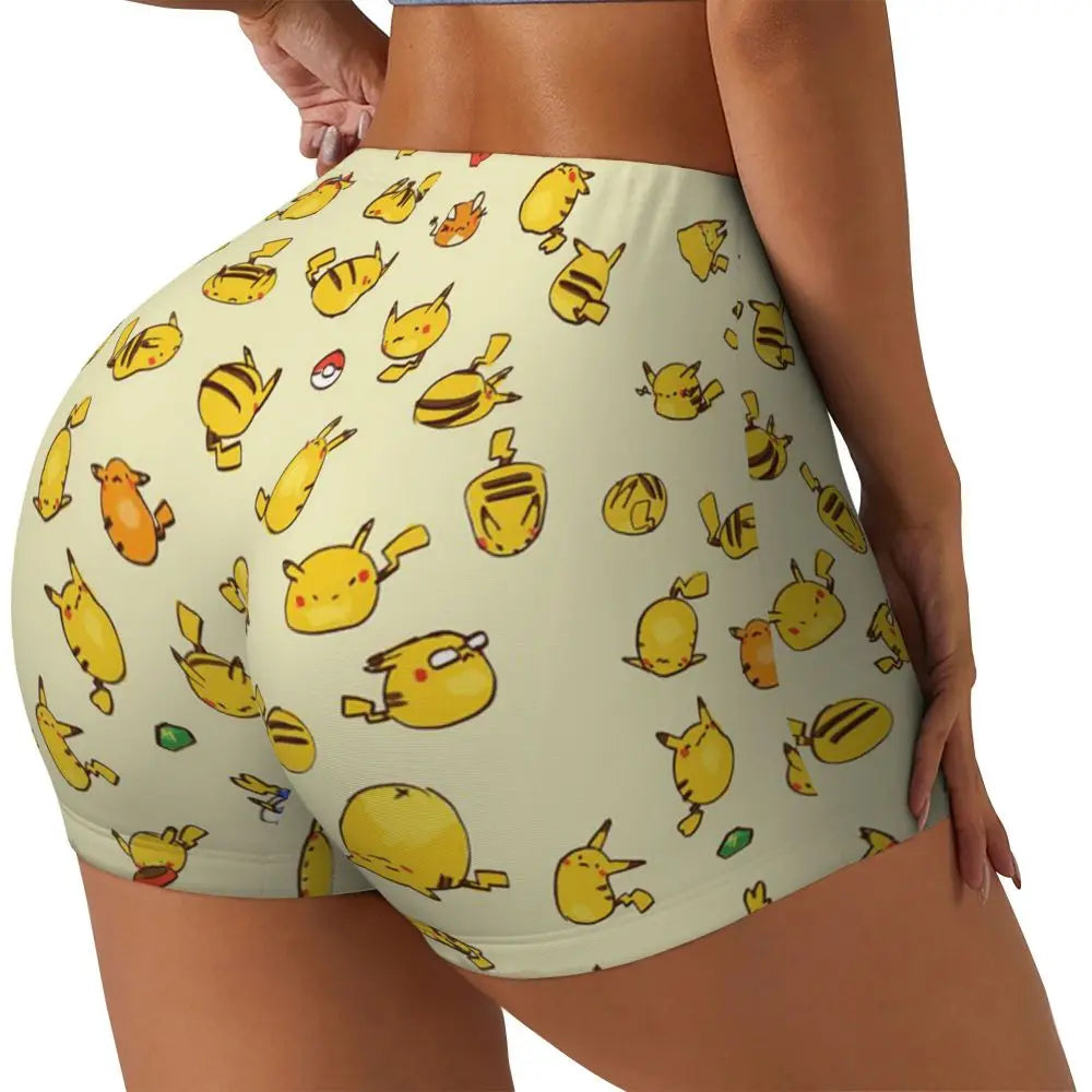 Ghandi Custom Pikachus Yoga Shorts