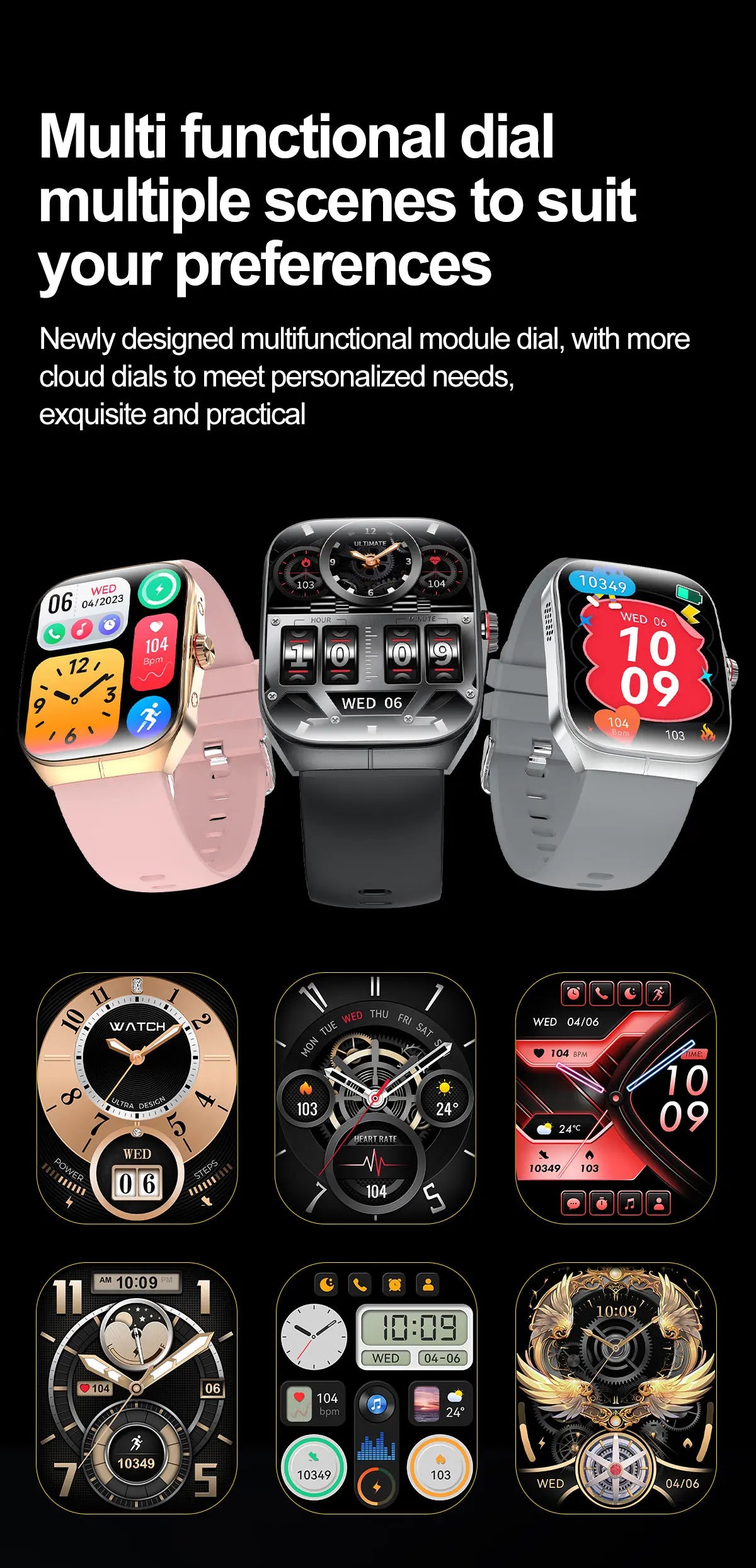Nazly smart watch