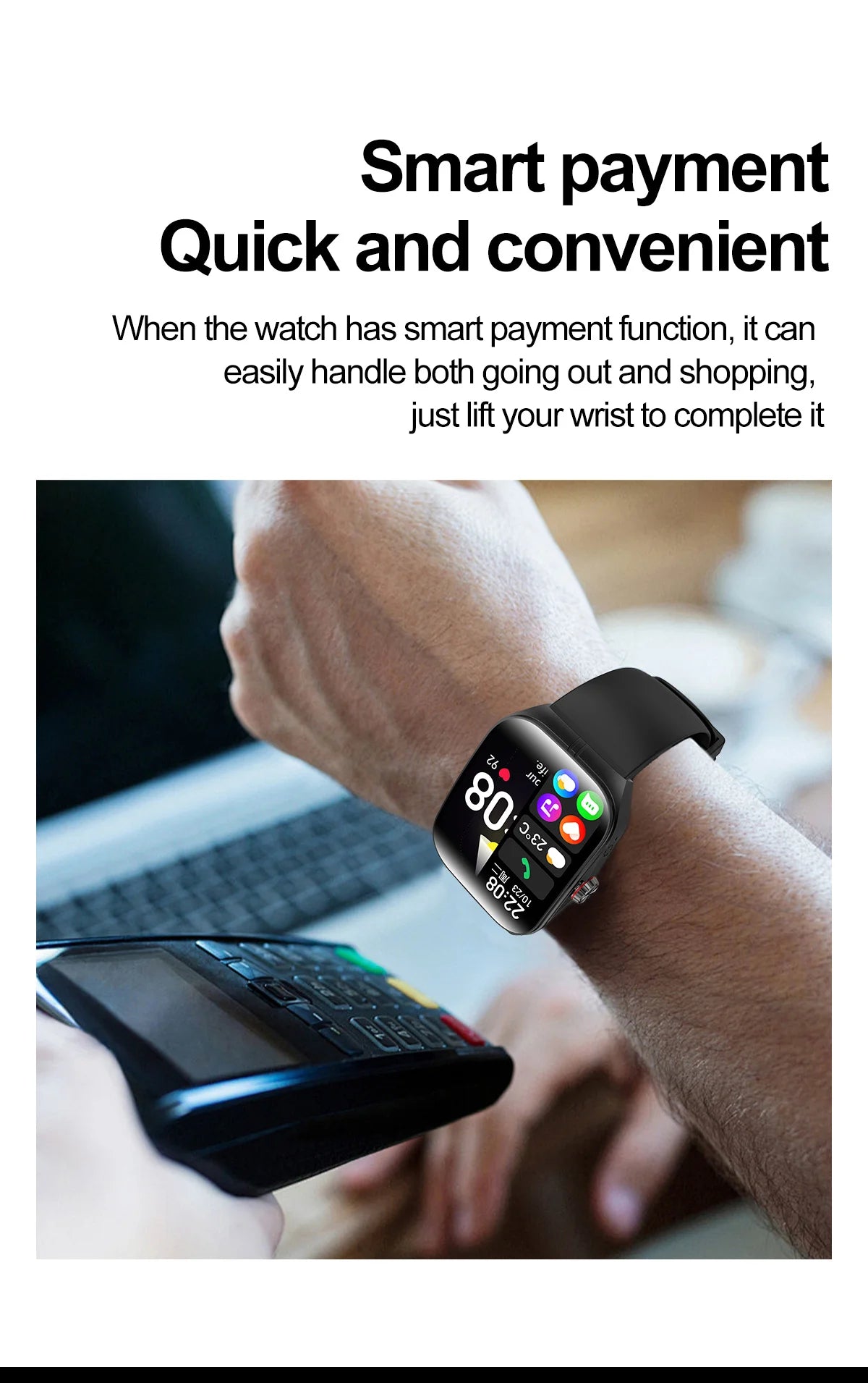 Nazly smart watch