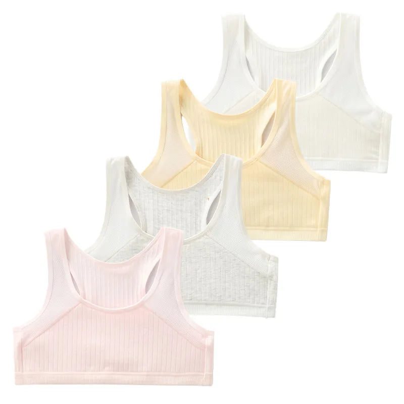 4 Pcs/Lot Teen Girl Sports Bra