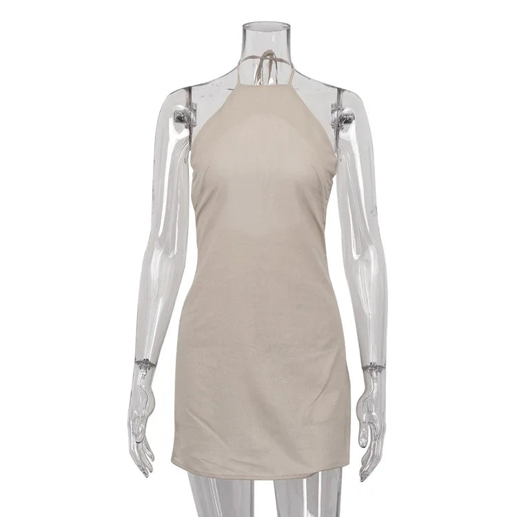 Najat Backless Dress