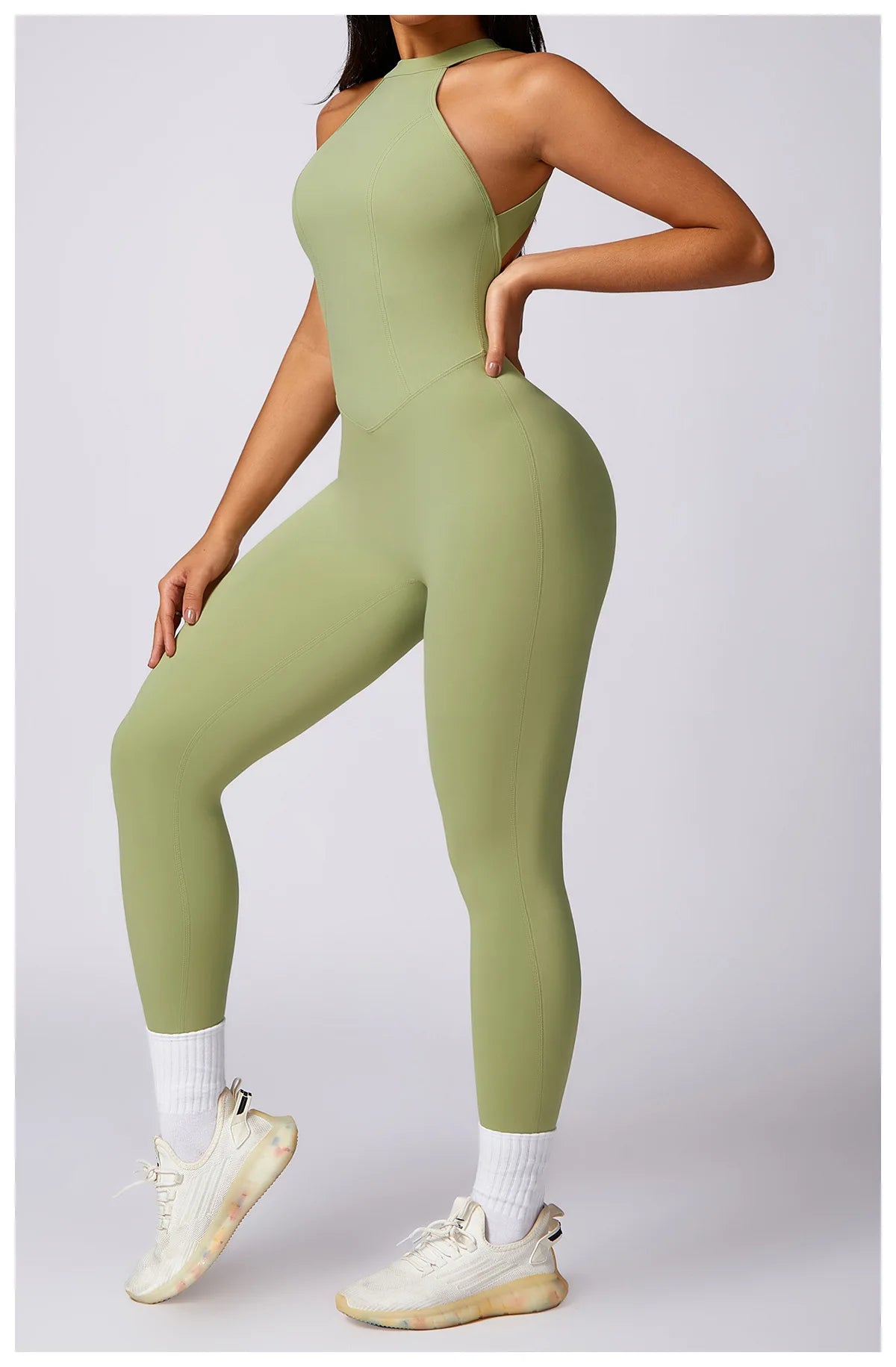 Delaila3 Backless Bodysuit