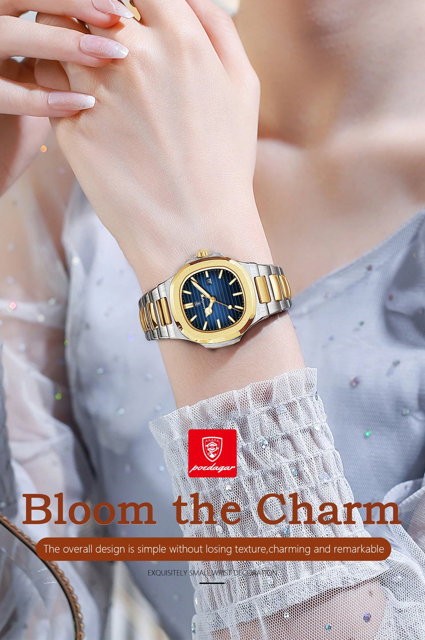 Shahinda Luxury Square Watch