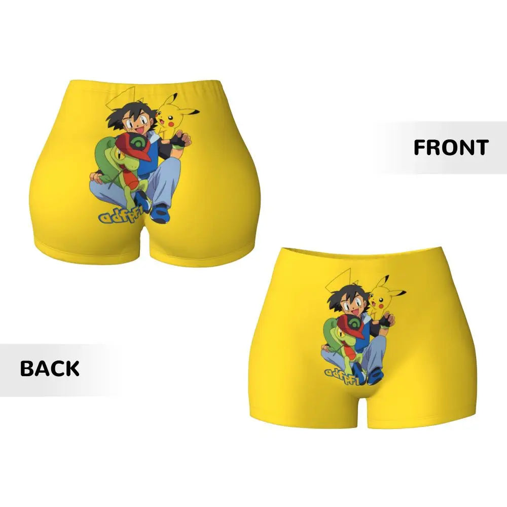 Ghandi Custom Pikachus Yoga Shorts