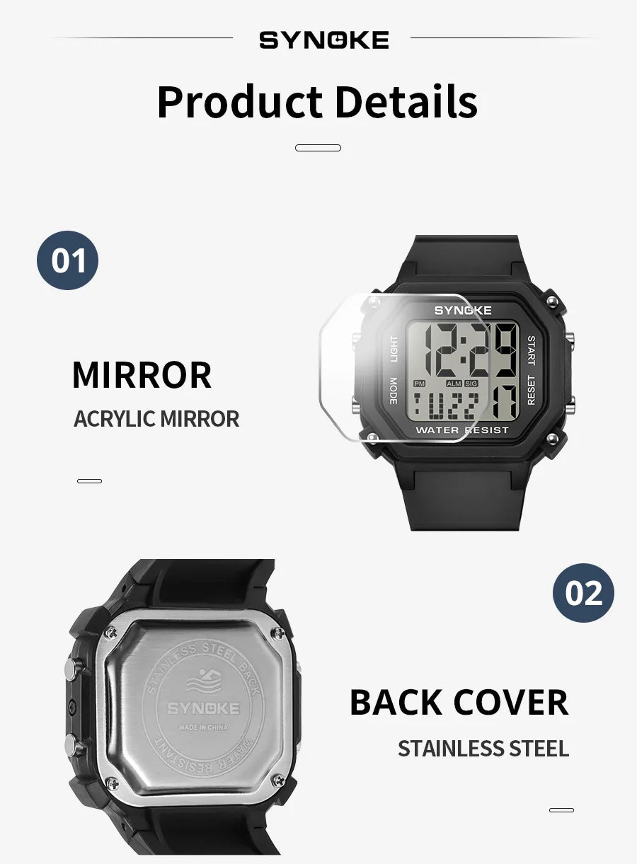 Casa Digital Sports Wristwatch