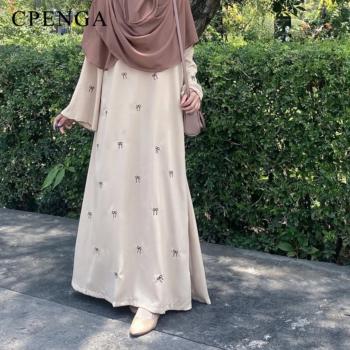 Somaya Embroidery Abaya