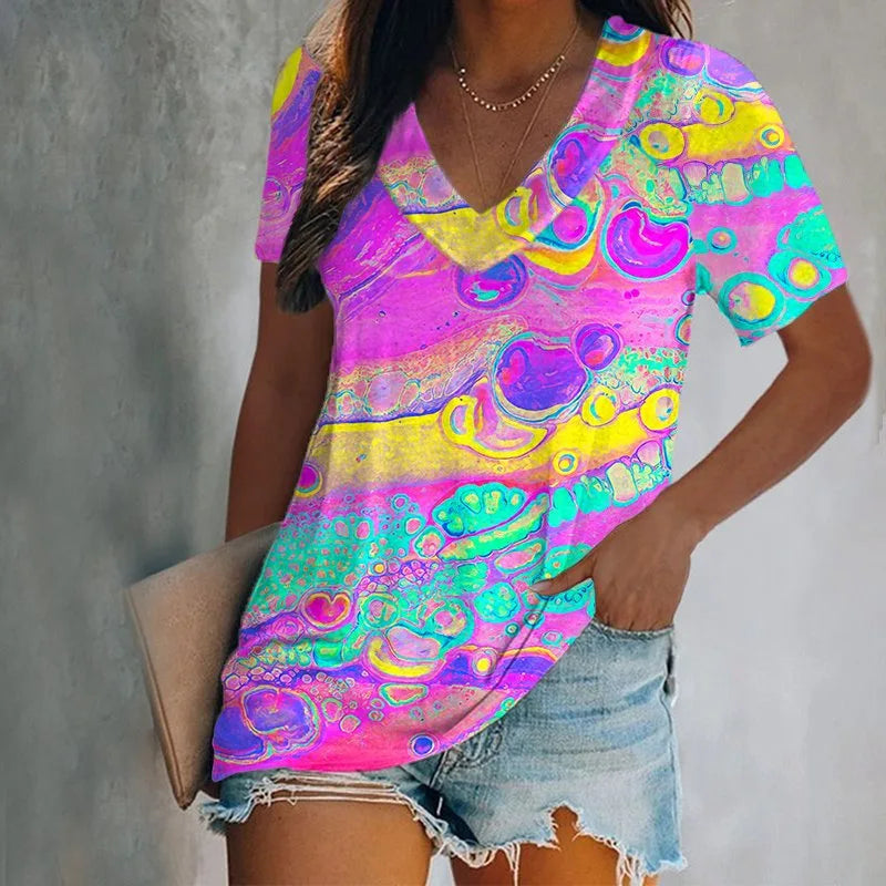 Amaya 3D Print T Shirt