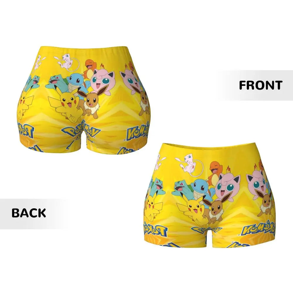 Ghandi Custom Pikachus Yoga Shorts
