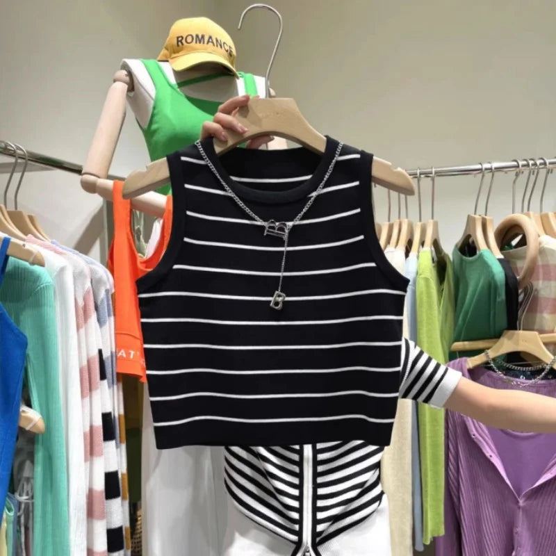2025 Striped Vest