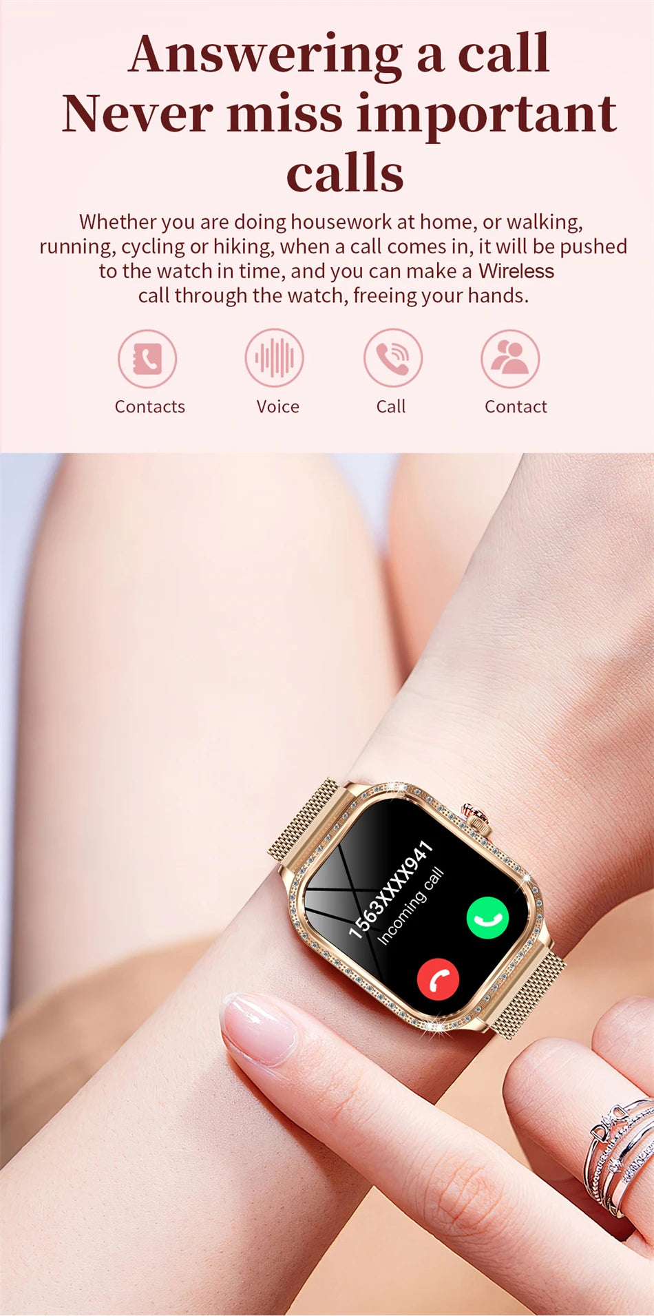 LIGE Smart Watches for Women
