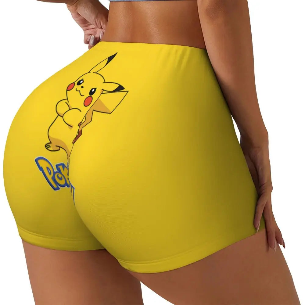 Ghandi Custom Pikachus Yoga Shorts