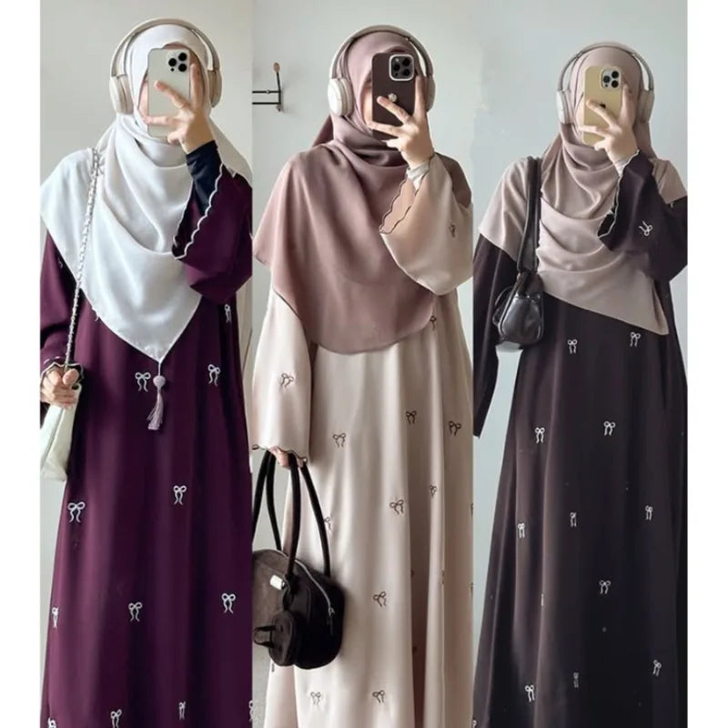 Somaya Embroidery Abaya