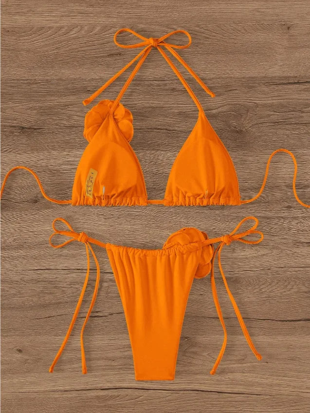 Rosa Sexy Bikini Set