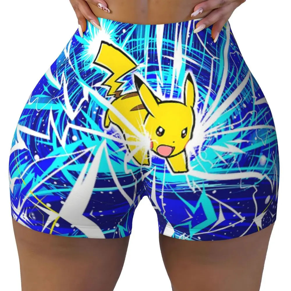 Ghandi Custom Pikachus Yoga Shorts