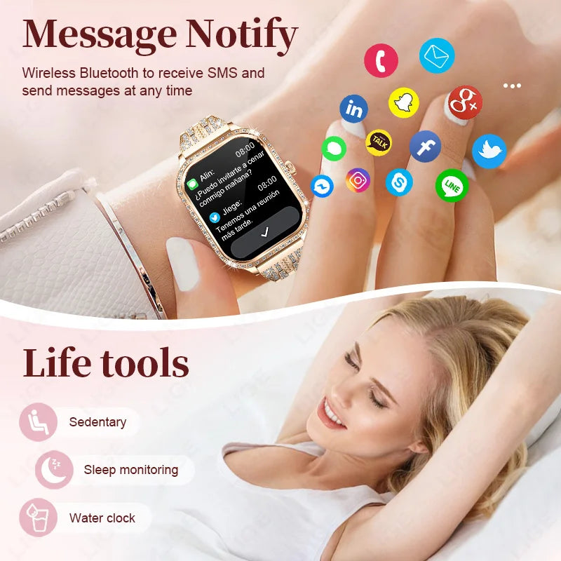 LIGE Smart Watches for Women