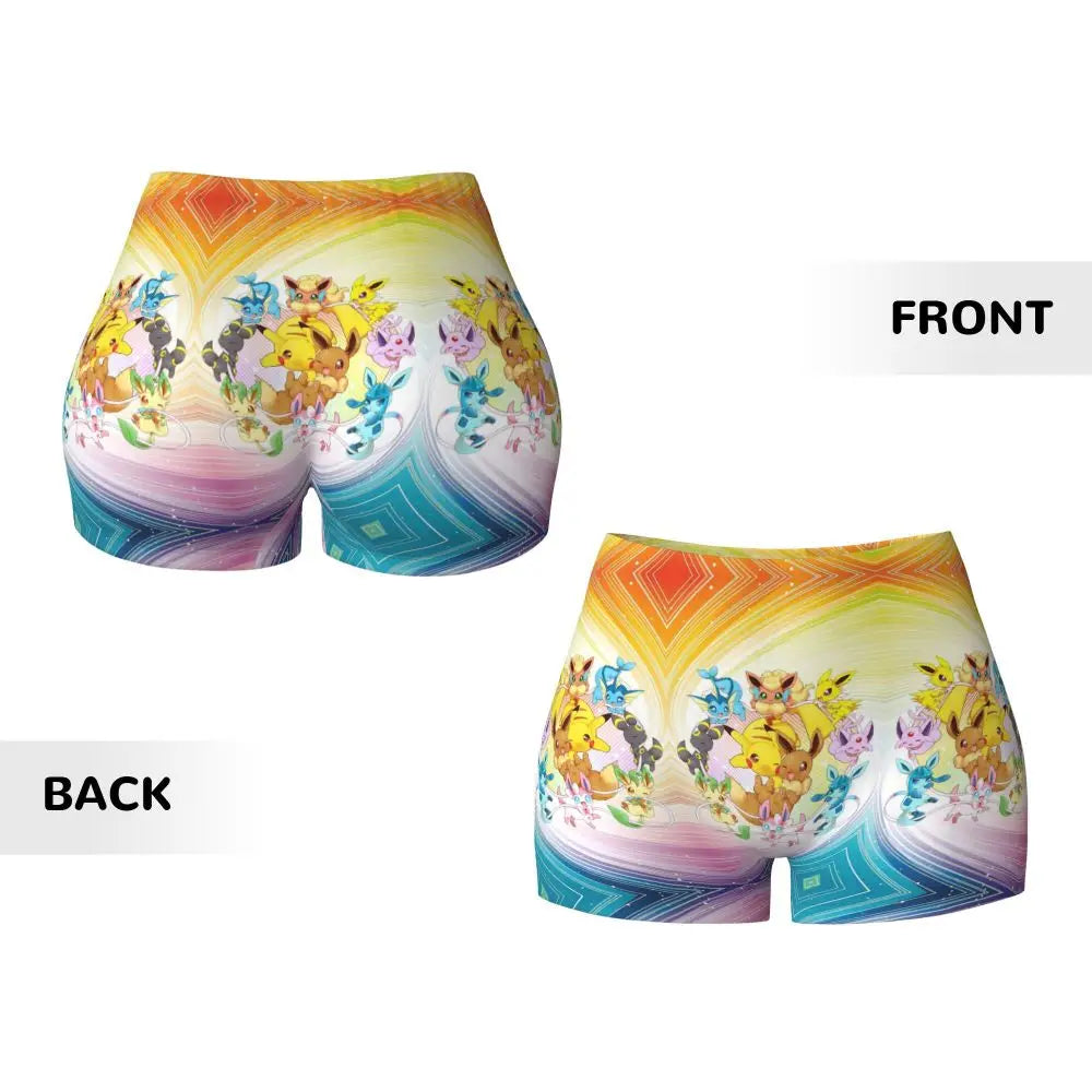 Ghandi Custom Pikachus Yoga Shorts