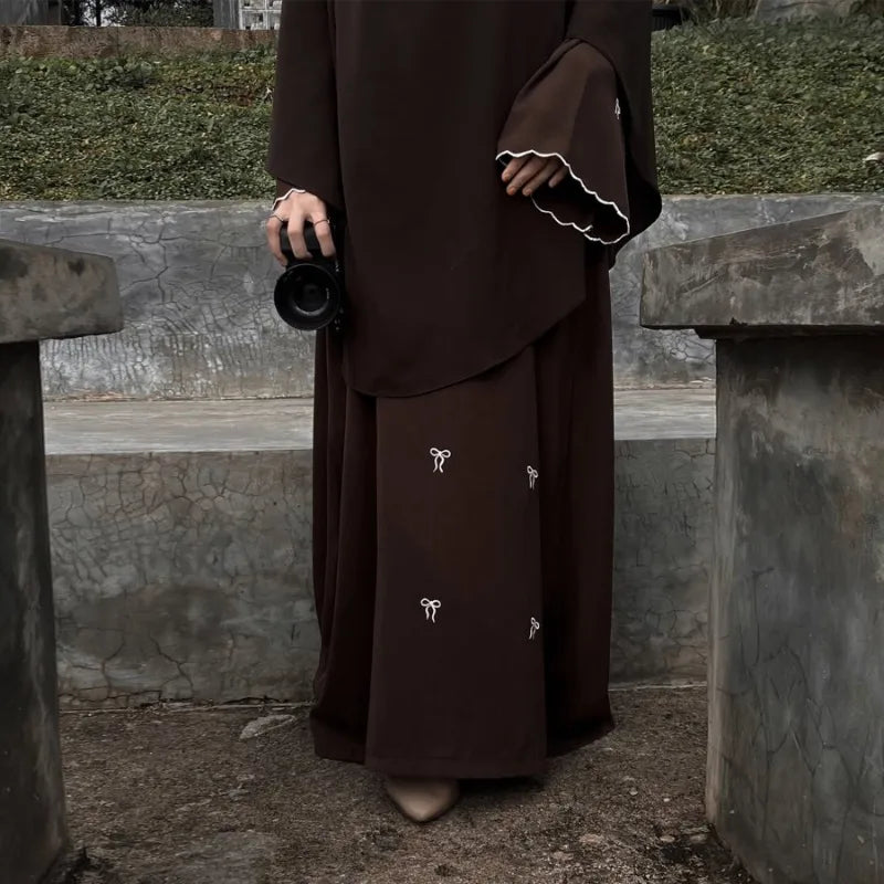 Somaya Embroidery Abaya