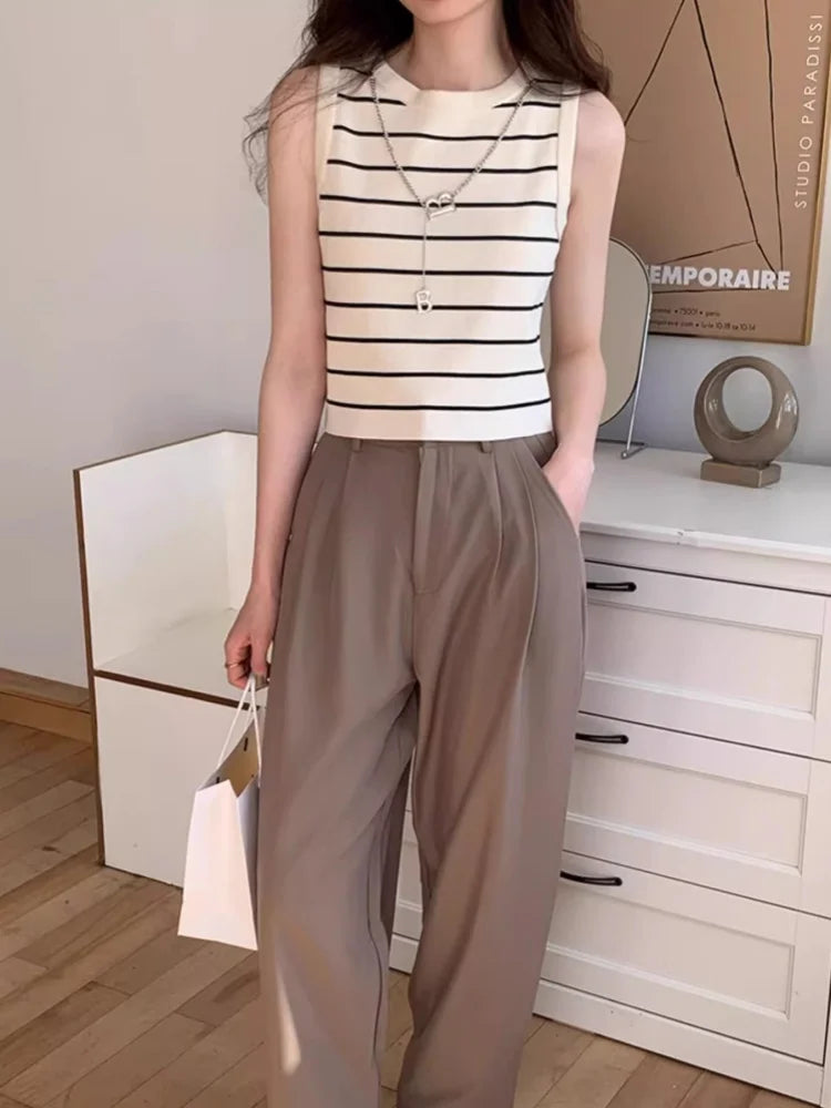 2025 Striped Vest