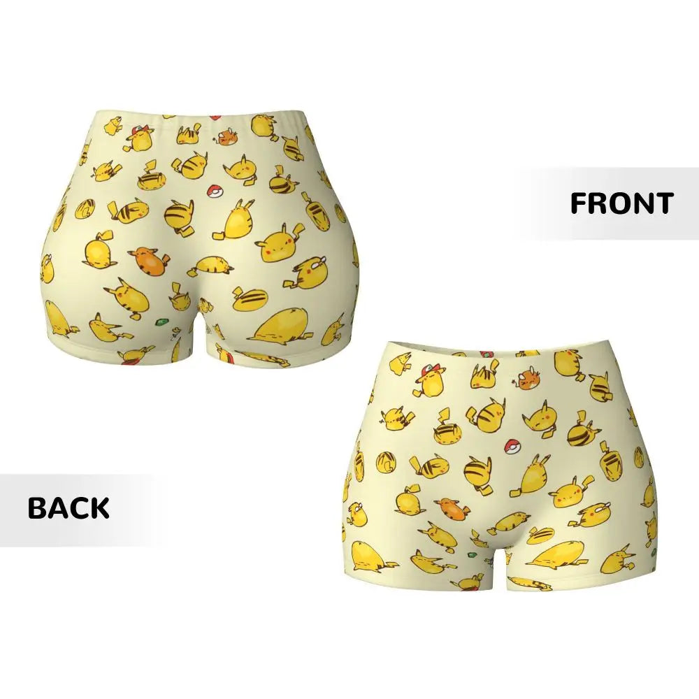 Ghandi Custom Pikachus Yoga Shorts