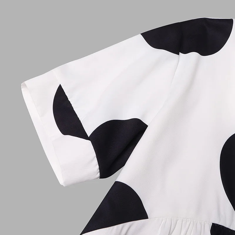 VONDA Polka Dot Dress