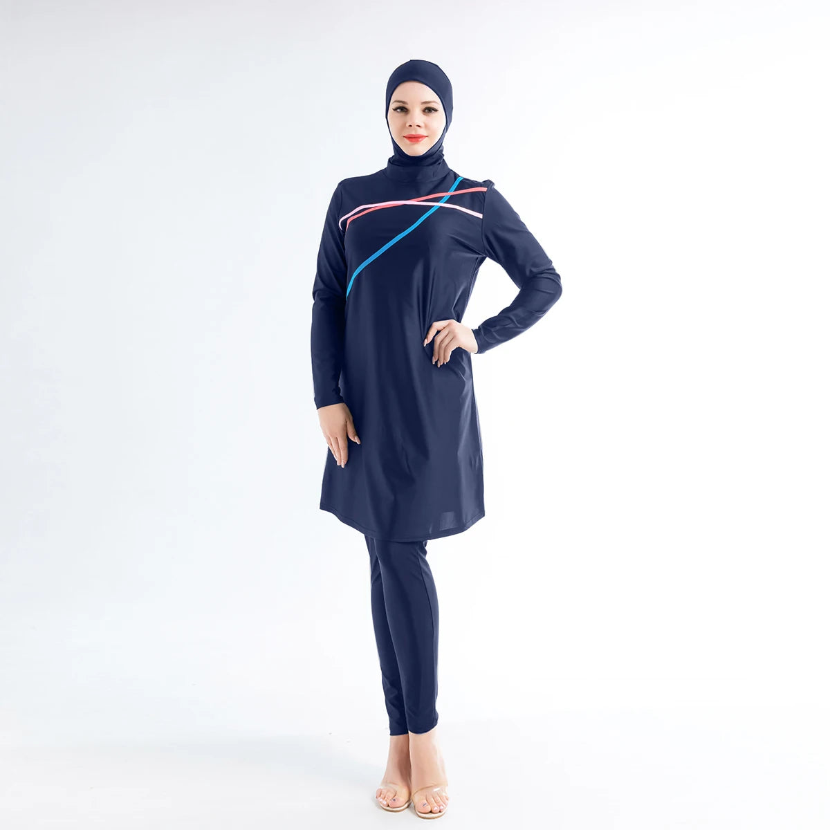 Emanna 3PCS/Set Plus Size Burkini