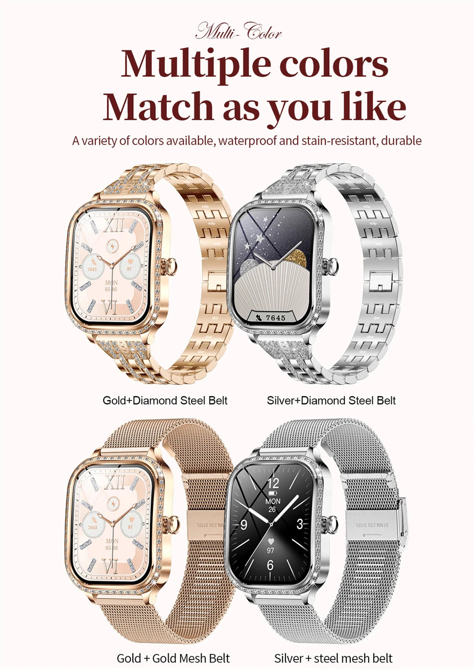 LIGE Smart Watches for Women