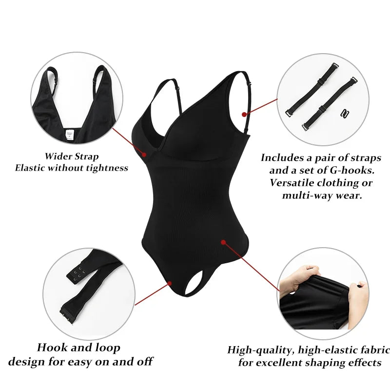 Halter Bodysuit Camisole Shapewear