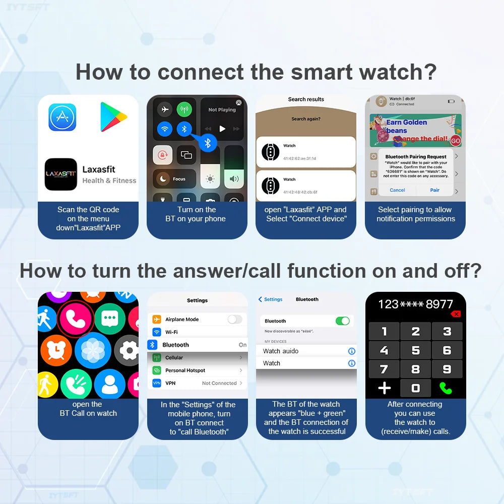 KESHUYOU New Smart Watch