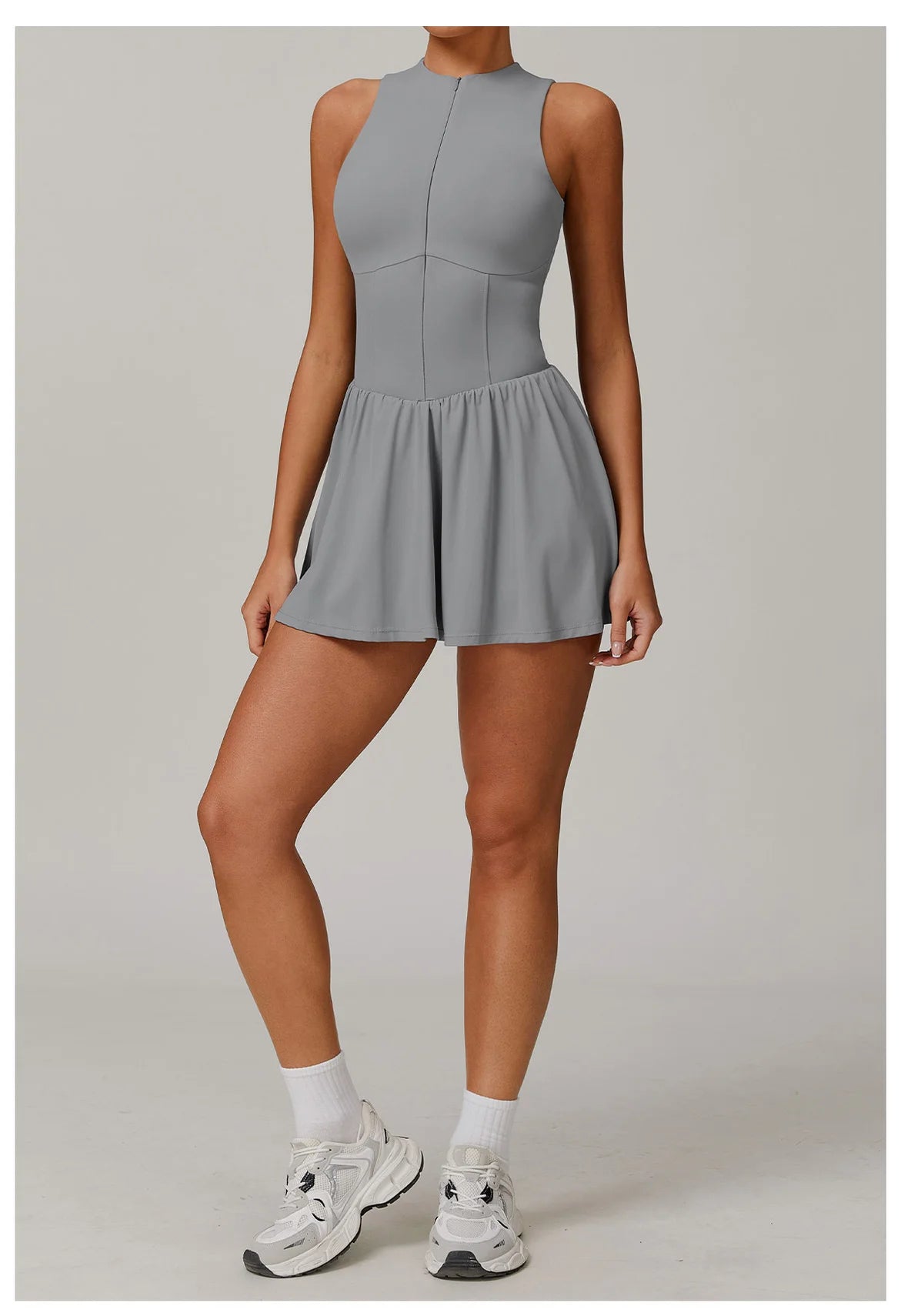 Fake Two-piece Sports Dress