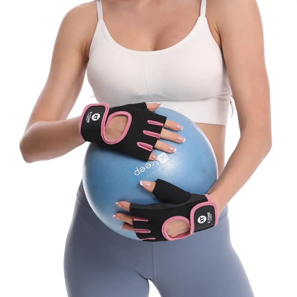 Finger Silicone Palm Weightlifting Gloves