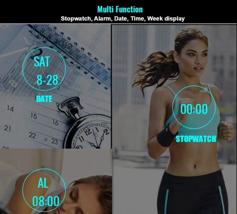 Luxury Gold Ladies Sport Watch