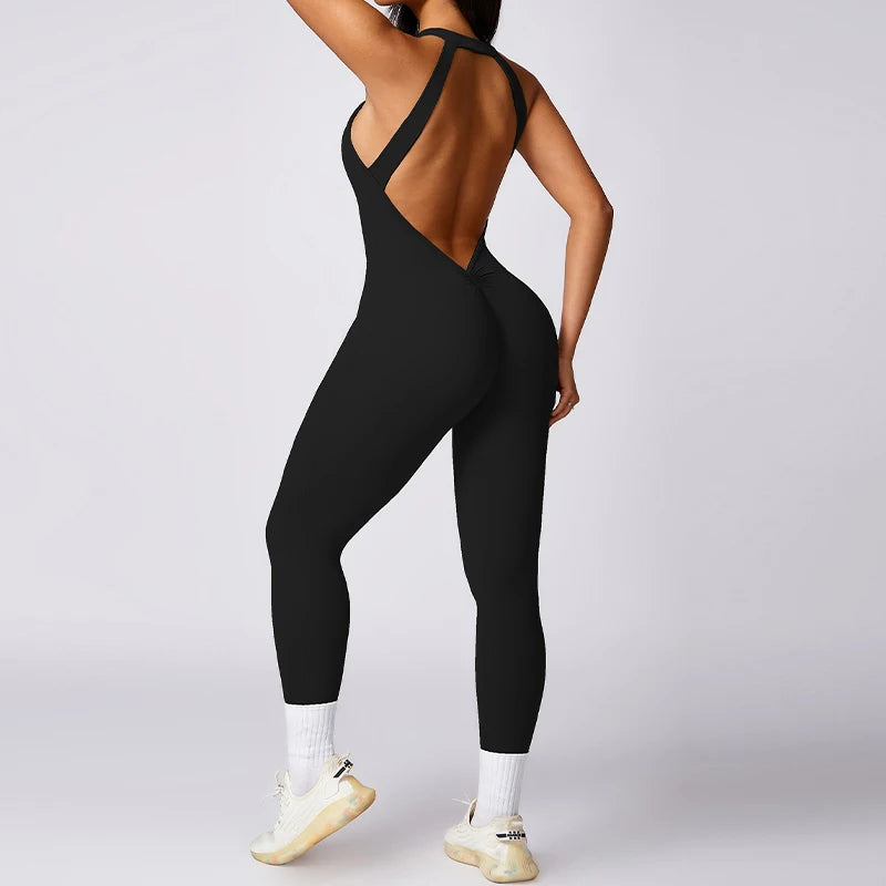 Delaila3 Backless Bodysuit