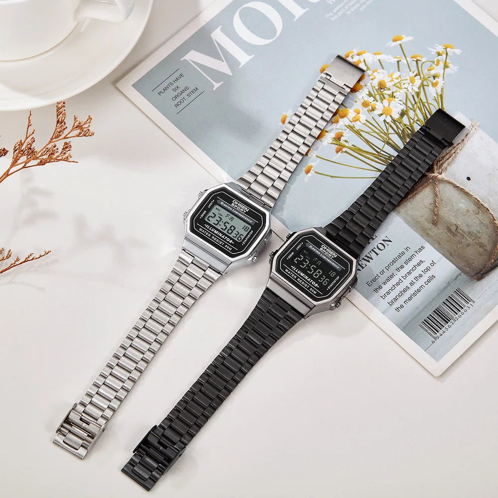 Luxury Gold Ladies Sport Watch