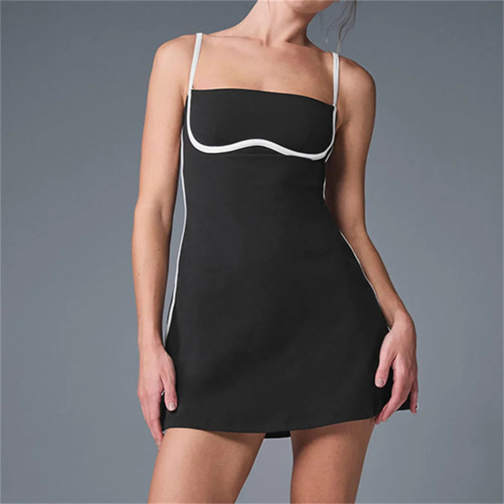 Anjelica 2025 Pad Pockets Tennis Yoga Set Dress