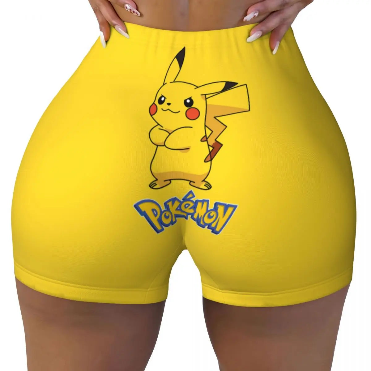 Ghandi Custom Pikachus Yoga Shorts