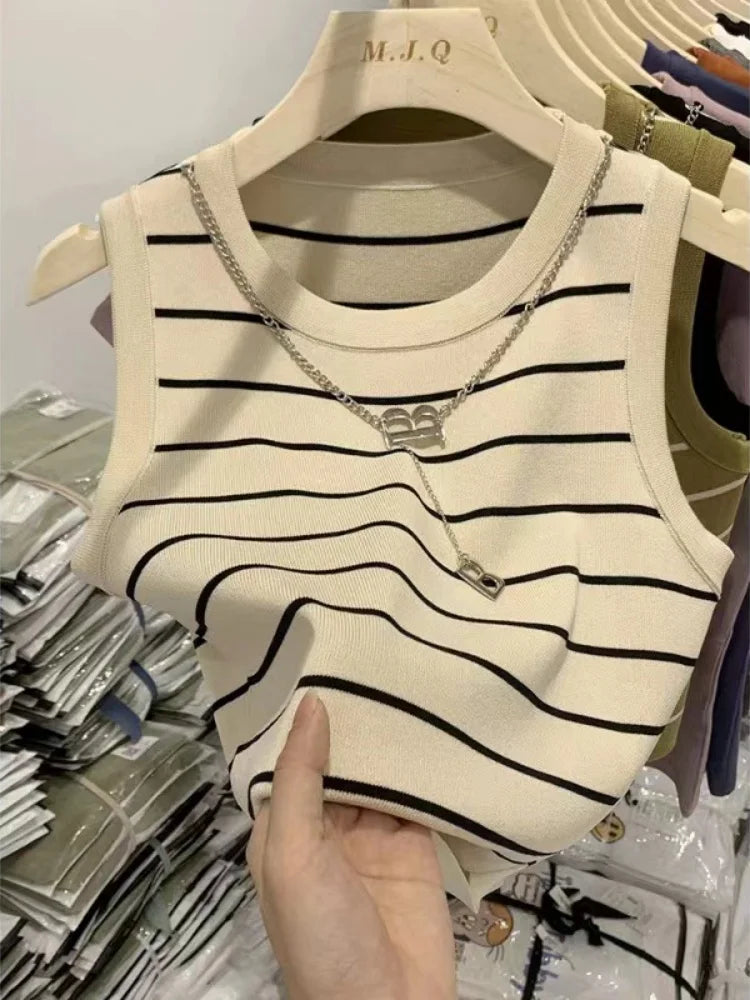 2025 Striped Vest