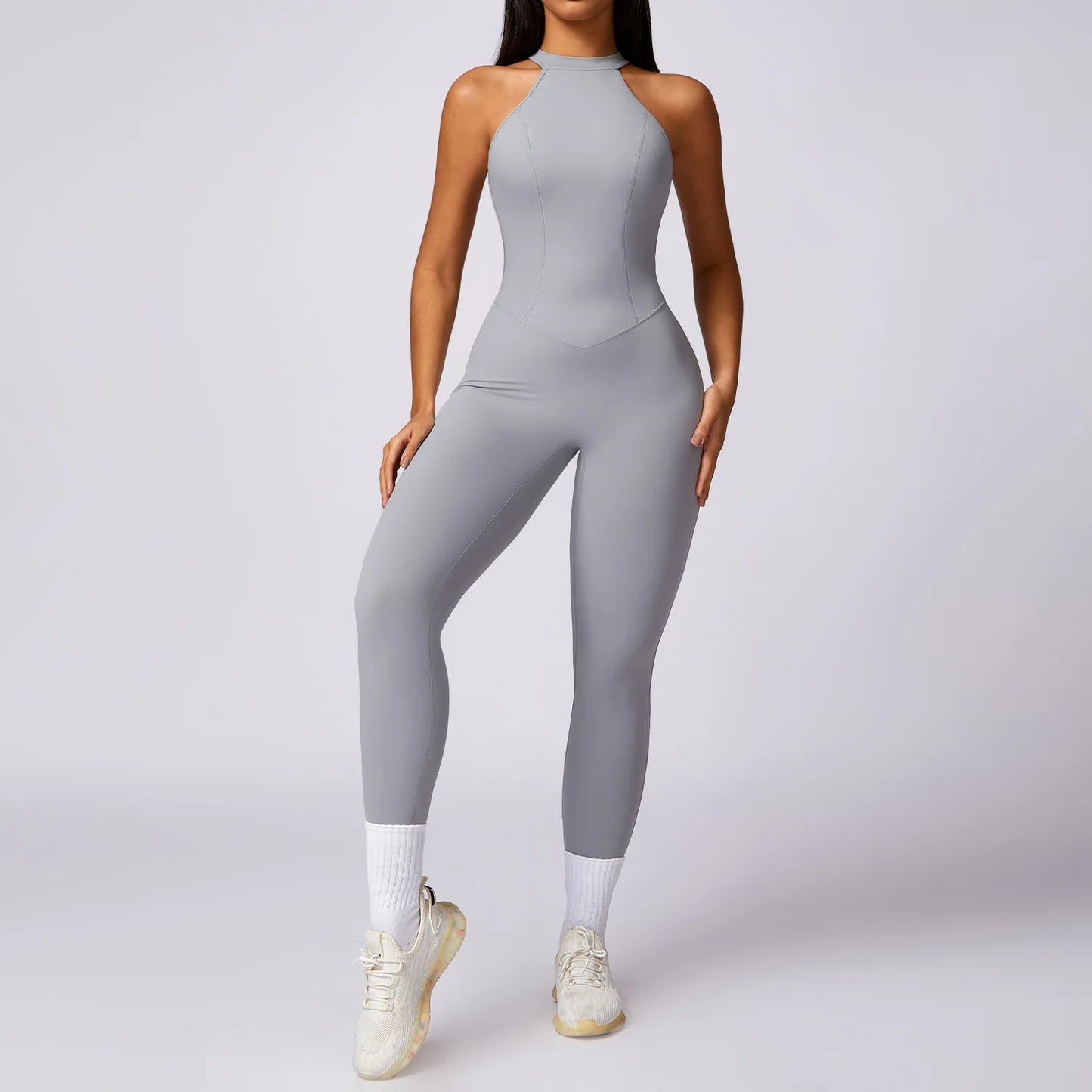 Delaila3 Backless Bodysuit