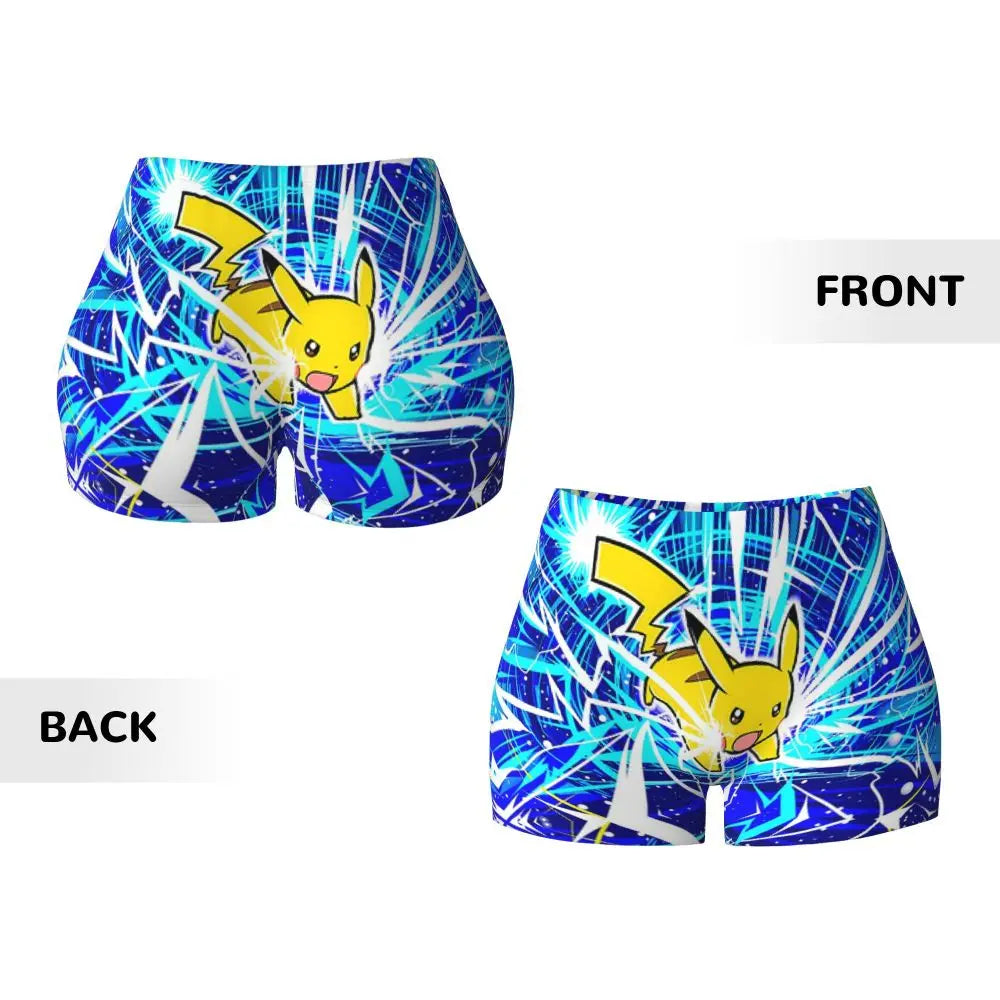 Ghandi Custom Pikachus Yoga Shorts
