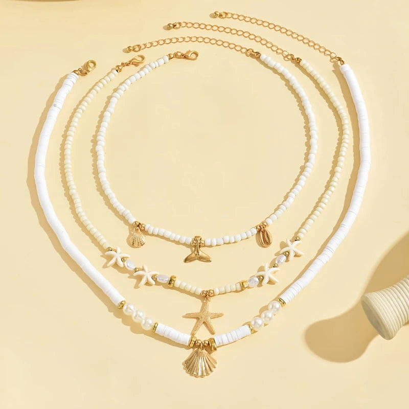 Bohemian Starfish Necklace