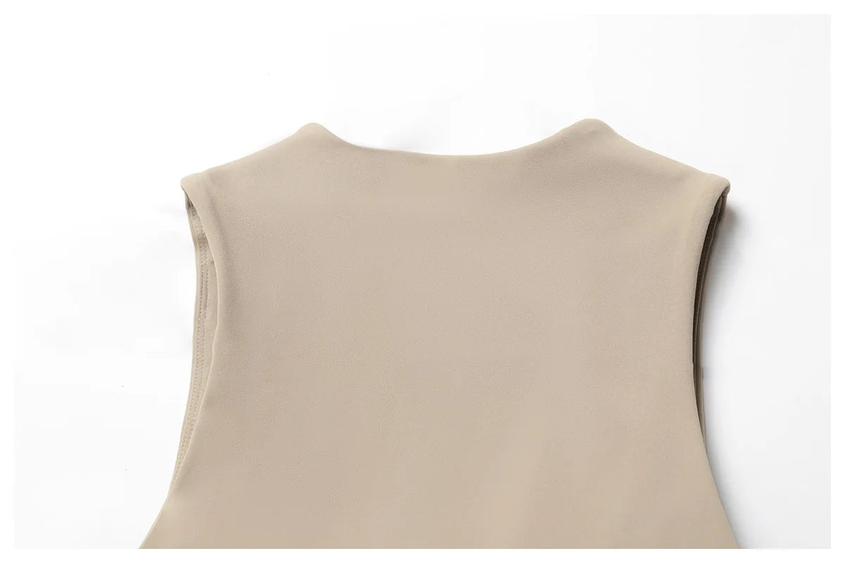 Fake Two-piece Sports Dress