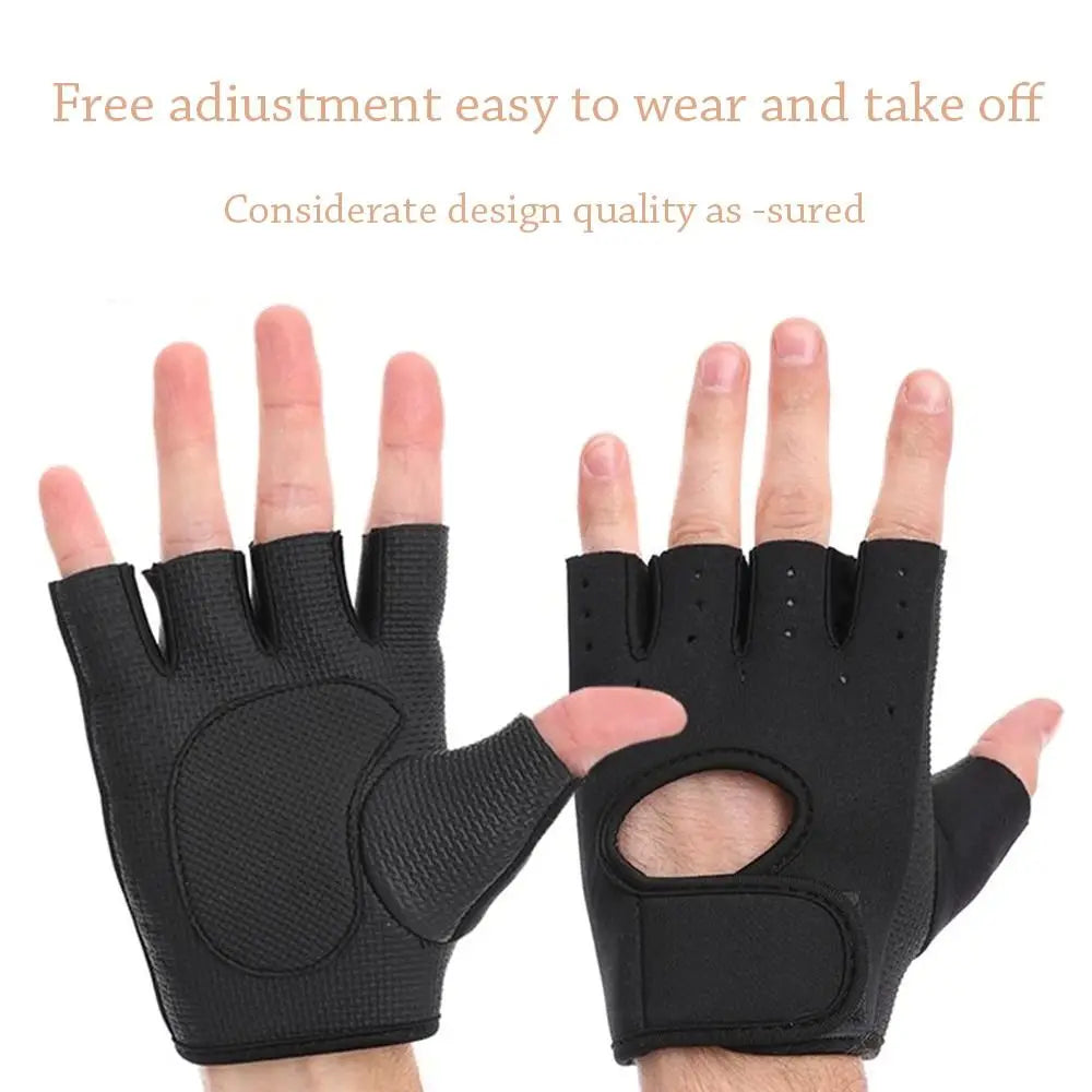 Finger Silicone Palm Weightlifting Gloves