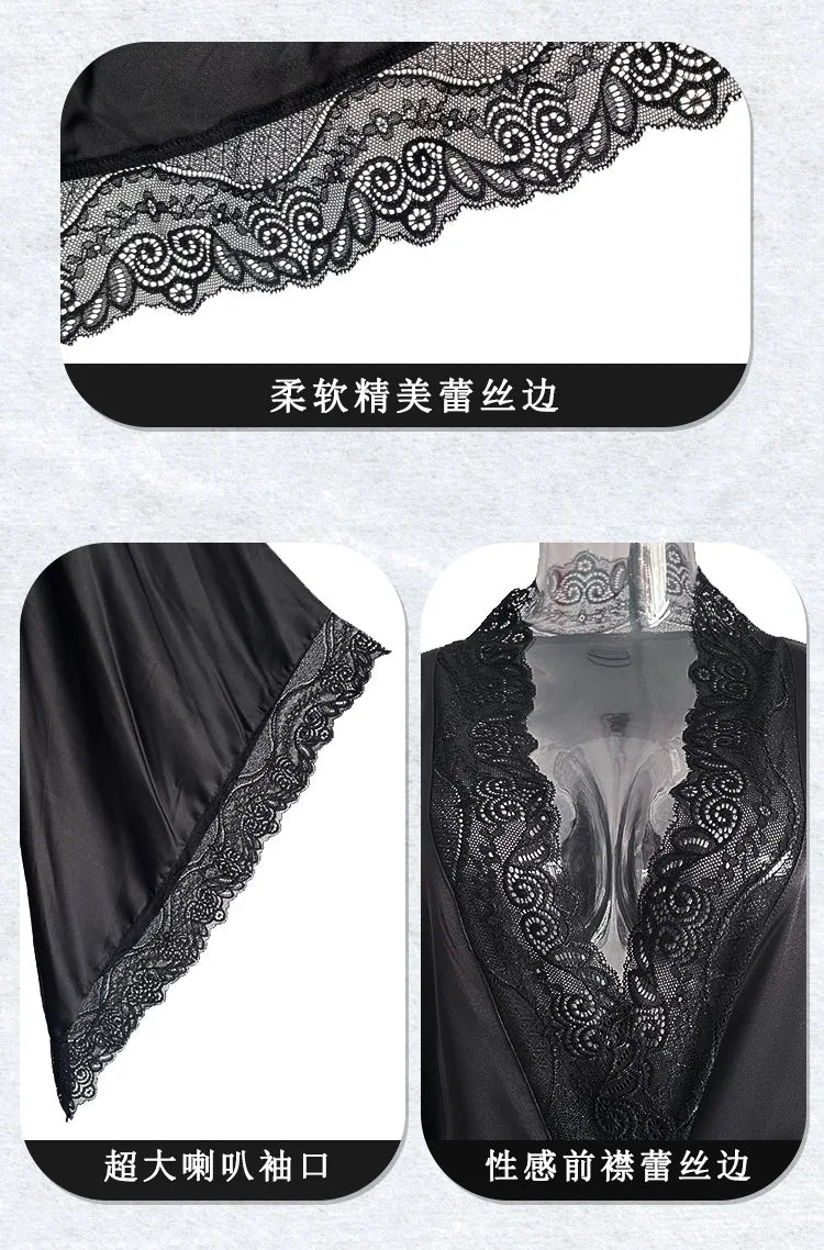 Sherin2 Bathrobe Sleepwear Nightgown