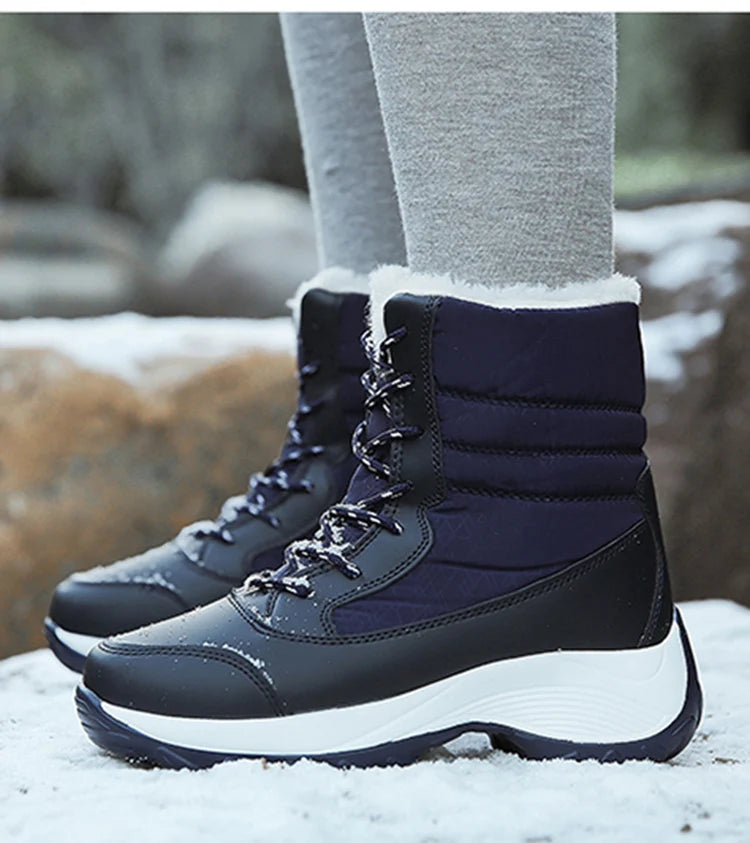 Kamelia Plush Botas Mujer